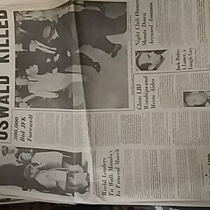 Kennedy Assassination  Detroit Free Press